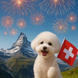 🎉Mia wünscht einen schönen 1. August! 🇨🇭🐾 🎉Mia wünscht einen schönen 1. August! 🇨🇭🐾